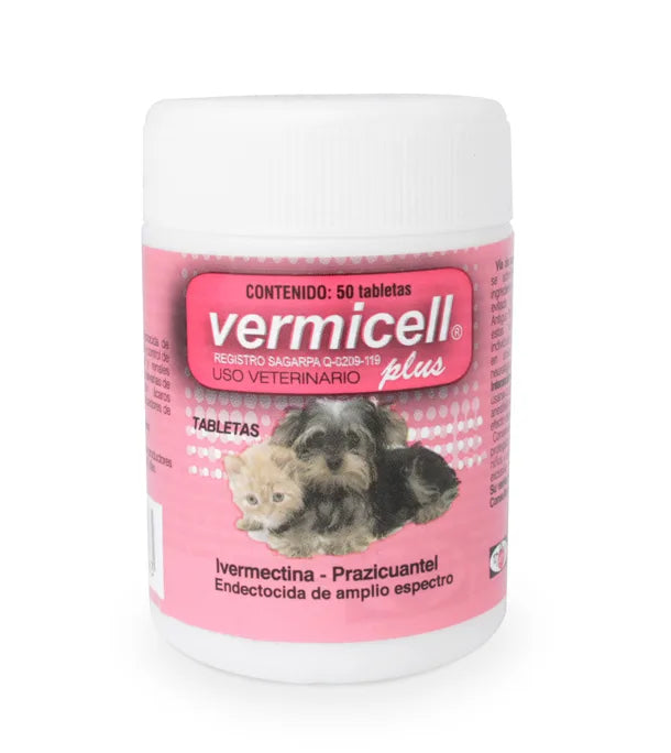 Vermicell Plus 50 Tabletas